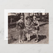 Vintage Anzüge Postkarte - 1780242-4 (Vorne/Hinten)