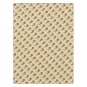 Vintage Äpfel Diagonalmuster Tischdecke (Vorderseite)
