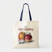 Vintage-Äpfel mit Blumen Die Obstbauern