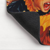 Vintage Apfel-Tauchen Mousepad (Ecke)