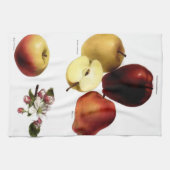 Vintage Äpfel Teetuch Geschirrtuch (Horizontal)