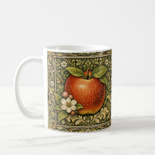 Vintage Apfelmalerei  Kaffeetasse