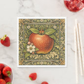 Vintage Apfelmalerei  Serviette (Beispiel)