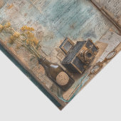 Vintage Apothecary Bottle Antique Camera Seidenpapier (Ausschnitt)