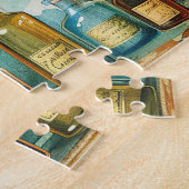 Vintage apothectonische Kupplerfarben Puzzle (Seite)