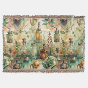 Vintage Apothekarflaschen Muster (2) Decke