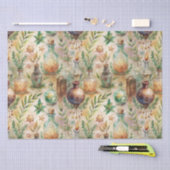 Vintage Apothekarflaschen Muster (2) Seidenpapier (Handwerk)