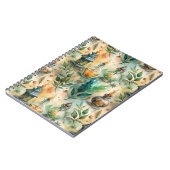 Vintage Apothekarflaschen Muster (4) Notizblock (Linke Seite)