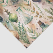 Vintage Apothekarflaschen Muster (4) Seidenpapier (Detail)