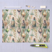 Vintage Apothekarflaschen Muster (4) Seidenpapier (Handwerk)