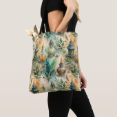 Vintage Apothekarflaschen Muster (4) Tasche (Von Nahem)