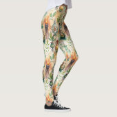 Vintage Apothekarflaschen Muster (5) Leggings (Rechts)