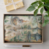 Vintage Apothekarflaschen Muster (5) Seidenpapier (Geschenk)