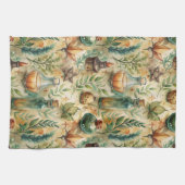 Vintage Apothekarflaschen Muster (6) Geschirrtuch (Horizontal)