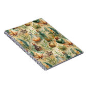 Vintage Apothekarflaschen Muster (6) Notizblock (Rechte Seite)