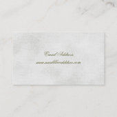 Vintage Apple Blossom Business Card Visitenkarte (Rückseite)
