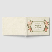 Vintage Apple-Blossom-Hochzeit Gästebuch (Voll)