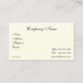 Vintage Apple-Blossom, Visitenkarten Visitenkarte (Rückseite)