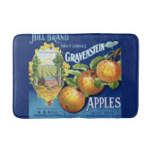 Vintage Apple-Werbung Badematte (Vorderseite)