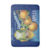 Vintage Apple-Werbung Badematte (Vorderseite Vertikal)