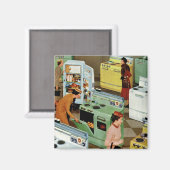 Vintage Appliance Showroom Store Business Retail Magnet (Vorderseite/Rückseite)