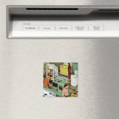 Vintage Appliance Showroom Store Business Retail Magnet (In Situ (Geschirrspüler))