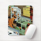 Vintage Appliance Showroom Store Business Retail Mousepad (Mit Mouse)