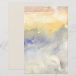 Vintage-Aquarell-Boho-abstrakter Hintergrund