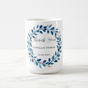 Vintage-Aquarell Chinoiserie Chic Marineblau Gänse Kaffeetasse