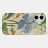 Vintage Aquarellbild einer Blume Case-Mate iPhone Hülle (Rückseite (Horizontal))