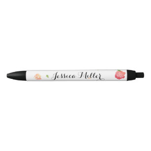 Vintage Aquarellfarben Florals Personalisiert Pen Kugelschreiber