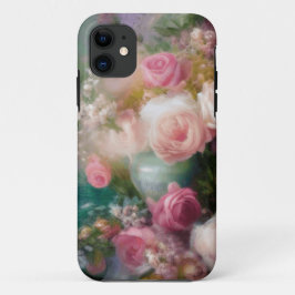 Vintage Aquarellfarben-Rose in allen Farben Case-Mate iPhone Hülle