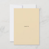 Vintage Aquarellmaldusche Einladung (Rückseite)