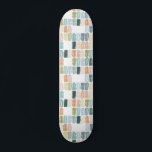 Vintage Aquarelltücher Skateboard<br><div class="desc">Der perfekte Pop Vintager Farben mit diesen lustigen Aquarelljuwelen auf diesem spielerischen Skateboard.</div>