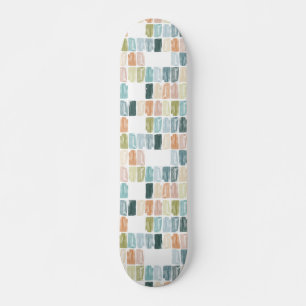 Vintage Aquarelltücher Skateboard