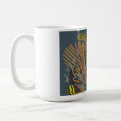 Vintage-Aquarium Kaffeetasse (Links)