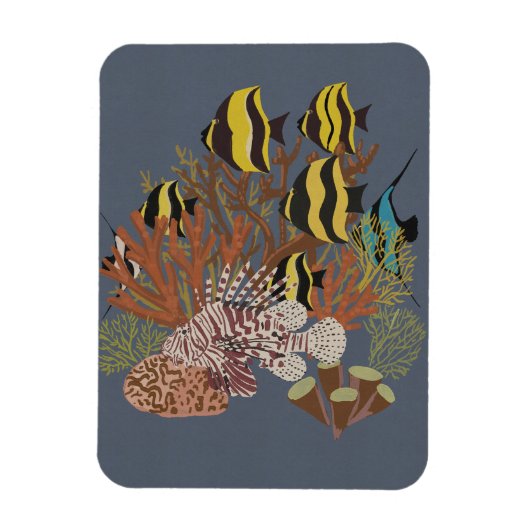 Vintage-Aquarium Magnet (Vertikal)