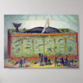 Vintage Aquarium-Werbung Poster (Vorne)