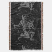 Vintage Aquarius-Konstellation Hevelius um 1690 Decke (Vorderseite Vertikal)