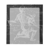 Vintage Aquarius-Konstellation Hevelius um 1690 Notizblock (Vorderseite)