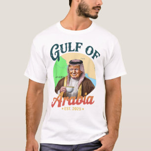 Vintage Arabian Golf 2025 T-Shirt – Lustiger Trump