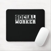 Vintage Arbeit der Sozialarbeiter Mousepad (Mit Mouse)