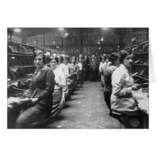 Vintage arbeitende Frauen - Elend bei der Arbeit,