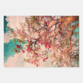 Vintage Arbor-Dekoupage Geschenkpapier Set (Vorderseite)