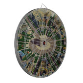 Vintage Arc de Triomphe Paris Dartscheibe (Vorderseite Links)