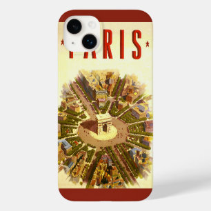 Vintage Arc de Triomphe, Paris, Frankreich Reise K Case-Mate iPhone 14 Plus Hülle