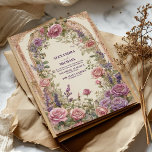 Vintage Arch Lila Rosa Rosen Blumenhochzeit Einladung<br><div class="desc">Vorstellung unserer eleganten floralen Art Nouveau Hochzeitseinladung! Diese Einladung erweckt wunderbar die zeitlose Schönheit des Jugendstils, mit faszinierenden Blumenmustern, die Ihrem Hochzeitsgeschenk eine elegante und künstlerische Touch verleihen. Es Set den Ton für eine Hochzeit voller Raffinesse und Charme. Hier ist das, was unsere elegante Blumenfreude im Jugendstil bietet: Jugendstil-Eleganz: Beeindrucken...</div>