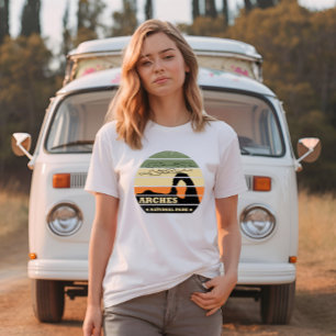 Vintage Arches National Park - Moab - Utah  T-Shirt