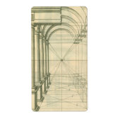 Vintage Architektur, Arches Columns Perspektive (Vorne)