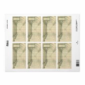 Vintage Architektur, Arches Columns Perspektive (Vorne)